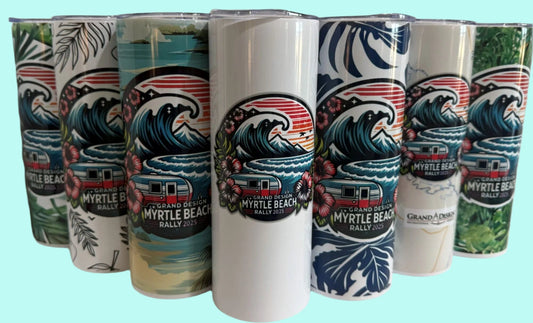 20 oz Skinny Tumblers Limited Edition 2025 MB GD Rally Lovey Makes It 