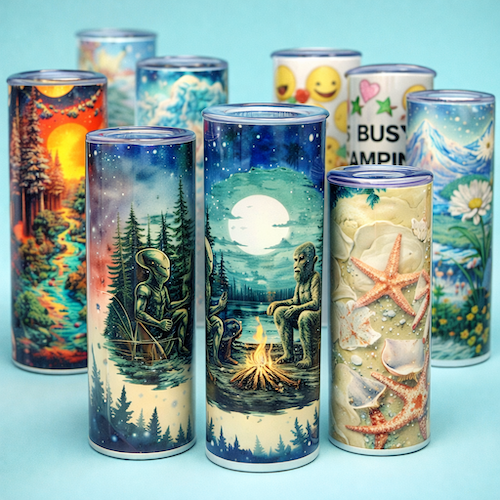 Clearance 2025 Limited Edition Prints Skinny Tumbler